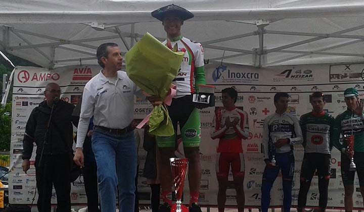 El Sub23 Jonathan Cañaveral obtuvo su primera victoria en el ciclismo europeo