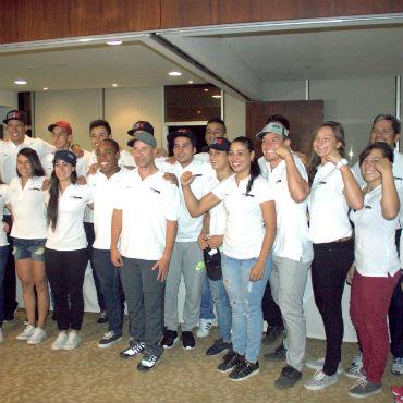 Selección Colombia en Mundial de BMX de Medellin