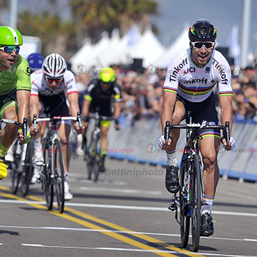 Peter Sagan gana primera etapa en Tour California y es líder
