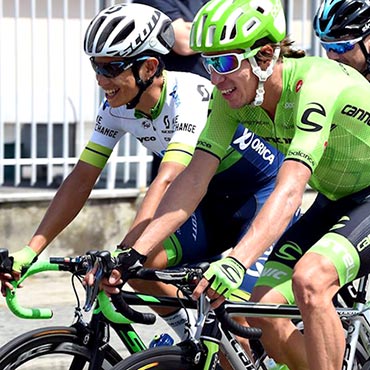Urán indicó que hará todo lo posible por ayudar este sábado a que Esteban Chaves sea el campeón del Giro de Italia