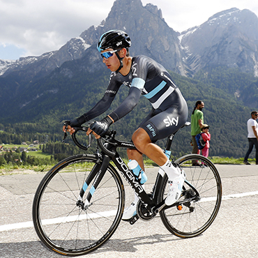 Sebastián Henao, el mejor del Sky en la general del Giro