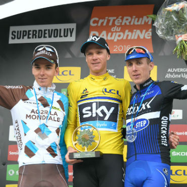 Chris Froome, campeón de la nueva Dauphiné