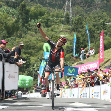 Frank Osorio ganador de la octava etapa de Vuelta a Colombia