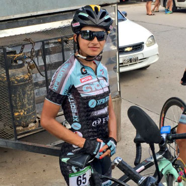 Laura Camila Lozano, única colombiana en Giro Rosa