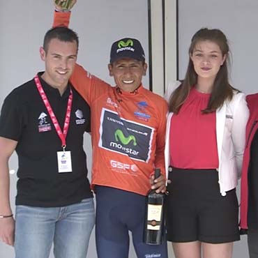 Quintana se vistió de líder en la Ruta del Sur tras una sensacional victoria en la CRI