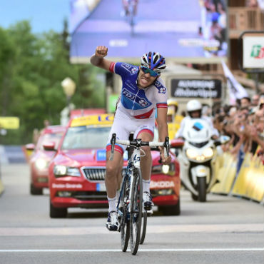 Thibaut Pinot ganador de etapa reina del Critérium Dauphiné
