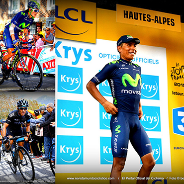 Nairo Quintana, Winner Anacona, Jarlinson Pantano y Sergio Henao por la gloria en el nuevo Tour