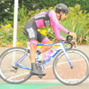 Aldemar Reyes, el mejor de los 'escarabajos' en Tour Alsace (Foto Gilberto Chocce)