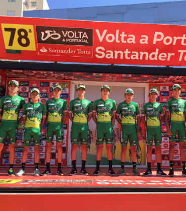 El Boyacá Raza de Campeones sigue siendo gran protagonista en la Vuelta a Portugal