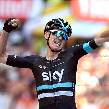 Chris Froome ganador de etapa y nuevo líder del Tour