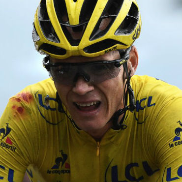 Chris Froome, uno de los afectados por caída