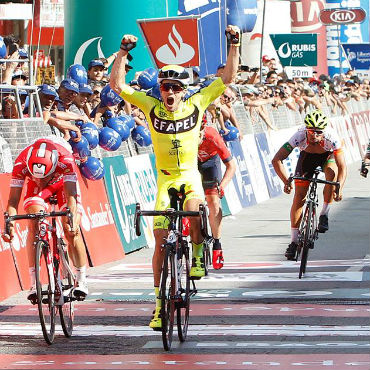Daniel Mestre, ganador de primera etapa y líder de Volta a Portugal