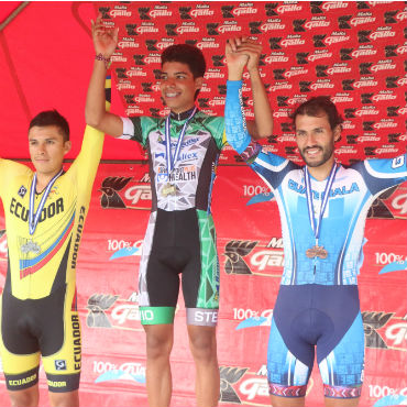 Juan José Ramos ganó este domingo la presea de Oro en la prueba del ómnium