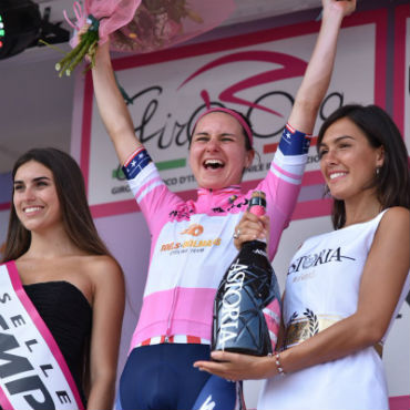 La estadounidense Megan Guarnier, nueva campeona del Giro Rosa