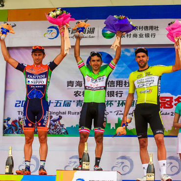 Miguel Rubiano ganador y líder en China