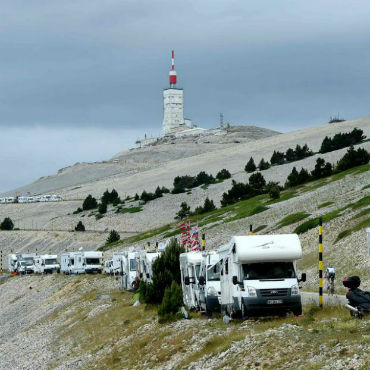 Por cuestiones climáticas fue recortada la subida al Mont Vetoux