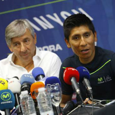 Nairo Quintana dice que mantiene su 'Sueño Amarillo' (Foto Movistar)
