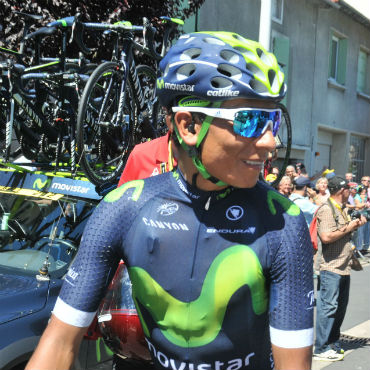 Nairo Quintana se mantiene en la séptima casilla de la general (FOTO Gilberto Chocce)