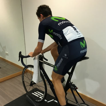 Adriano Malori del Movistar culminó su recuperación