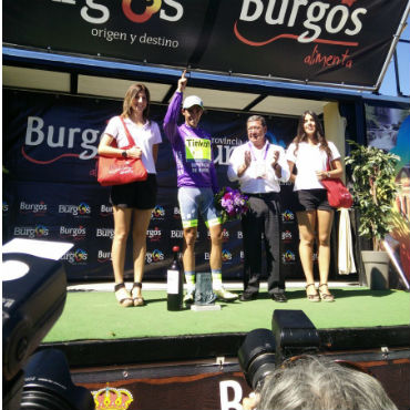 Alberto Contador, el nuevo campeón de la Vuelta a Burgos
