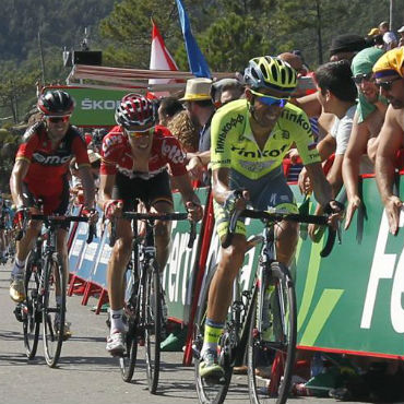 Alberto Contador se mantiene en el reto de conseguir su cuarta Vuelta a España