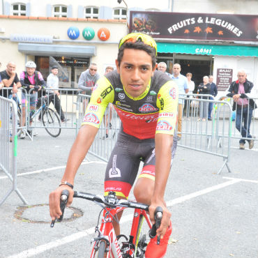 Daniel Felipe Martínez, uno de los 'escarabajos' en el Tour de L'Avenir 2016