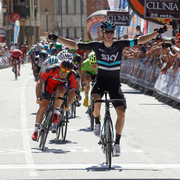 Danny Van Poppel ganador de tercera etapa de Vuelta a Burgos