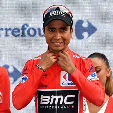 Darwin Atapuma se mantiene líder de Vuelta a España