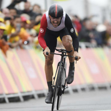 Fabián Cancellara,medalla de Oro en la CRI de los Olímpicos