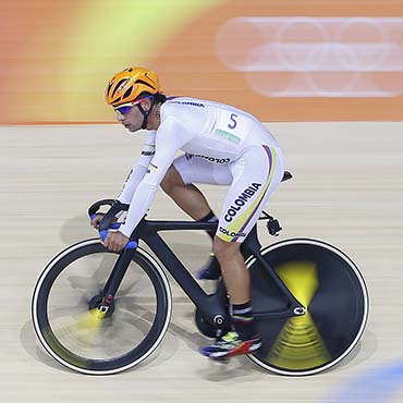 Fernando Gaviria terminó muy cerca del podio olímpico del Omnium