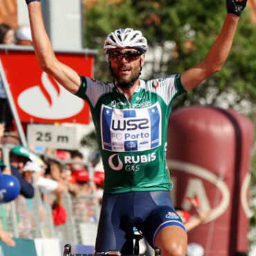Gustavo Veloso fue el vencedor de la sexta etapa de la Vuelta a Portugal