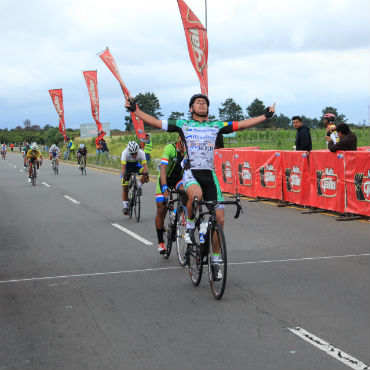 Johan Moreno venció en primera etapa Vuelta del Porvenir de Guatemala