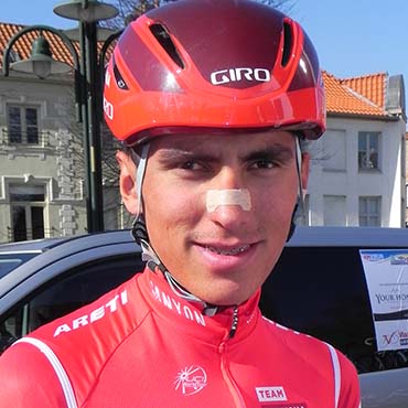 Jhonathan Retrepo, uno de los debutantes en Vuelta a España 2016