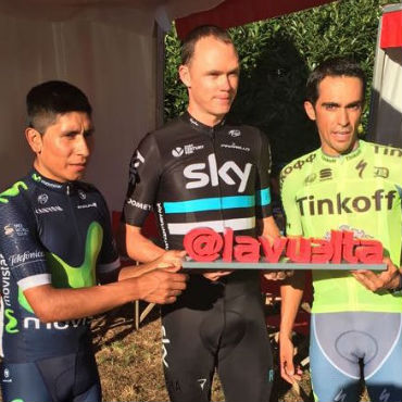 Nairo Quintana, Chris Froome y Alberto Contador, los candidatos a ganar