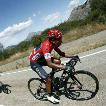 Nairo Quintana, ahora es segundo en la Vuelta a España