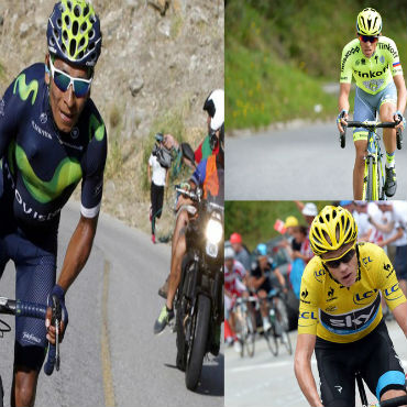 Nairo Quintana, Chris Froome y Alberto Contador, por titulo de Vuelta a España