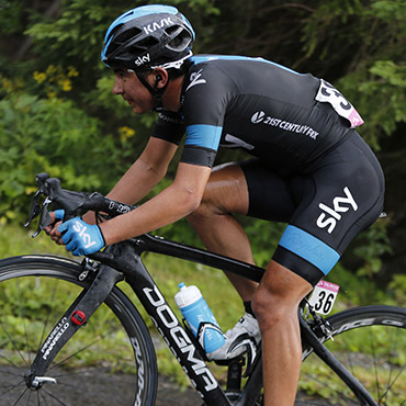 Sebastián Henao, uno de los 'escarabajos' en Vuelta a Burgos