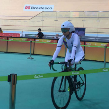 Carolina Munévar, quinto puesto en persecución en su debut en los Paralímpicos de Río
