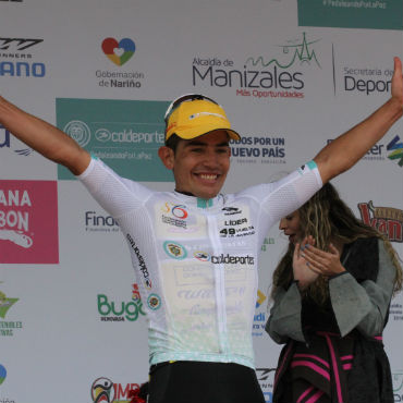 Diego Fernando Cano espera que el título de la Vuelta de la Juventud le abra las puertas para llegar lejos