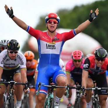 Dylan Groenewegen etapa y liderato de Tour de Eneco