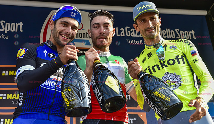 Fernando Gaviria, segundo en el Giro del Piemonte