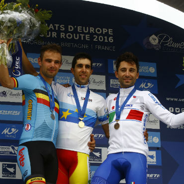 Jonathan Castroviejo, Campeón de CRI de Europa (Foto Movistar)