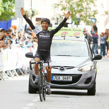 Mattia de Marchi ganador de cuarta etapa de Tour de China