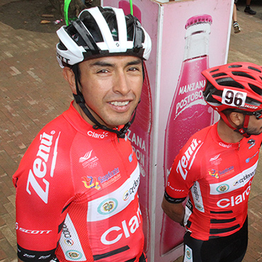 Miguel Rubiano, tercero en la etapa de este domingo