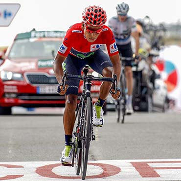 Nairo puso a celebrar a Colombia este sábado con su título en la Vuelta a España