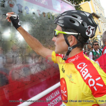 Oscar Sevilla está a dos etapas del título del Clásico RCN