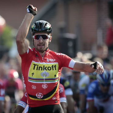 Peter Sagan ganó la tercera etapa del Eneco Tour