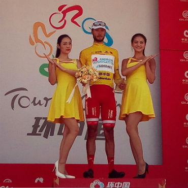 Raffaello Bonusi ganó tercera etapa y es líder del Tour de China