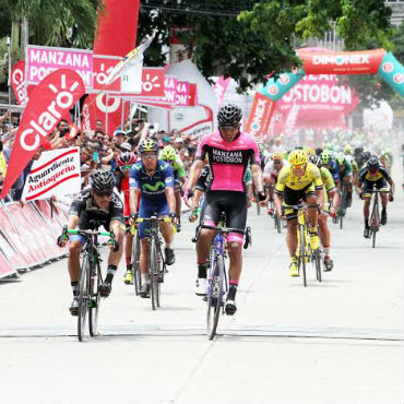 Sebastián Molano ganador de etapa de Clásico RCN