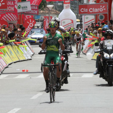 Yeison Chaparro ganador de quinta etapa del Clásico RCN